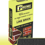 Кладочная смесь Prime Line Brick - «Wasser» графитовая 25 кг