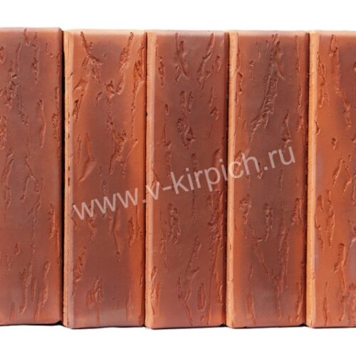 Кирпич лицевой керамический одинарный с утолщенной стенкой кортен лайт М150