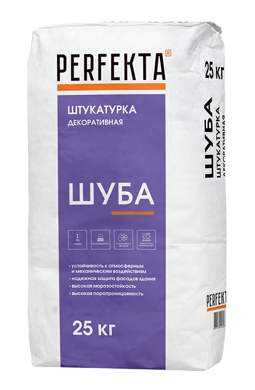 Штукатурка декоративная Шуба 1 мм