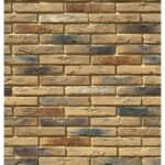Рядовая плитка White Hills Остия брик 380-40 с расшивкой 1