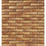 Рядовая плитка White Hills Остия брик 380-60 с расшивкой 1