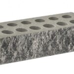 Кирпич BARRUM Мокрый асфальт Фасонный Брусок одинарный 225х95х65