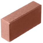 Камень бетонный стеновой облицовочный КС-2, полный прокрас Красный
