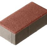 Тротуарная плитка Брусчатка 200×100х60 Стандарт Красный