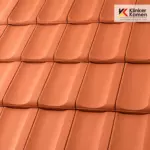 Керамическая черепица Roben RHEINLAND Naturrot 420×245 мм