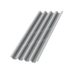 Профлист МЕТАЛЛ ПРОФИЛЬ Н-75x750-A (ПЭ-01-9006-0,7)