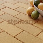 Тротуарная плитка Steingot Прямоугольник Желтый 60 (верхний прокрас, минифаска), 200x100x60