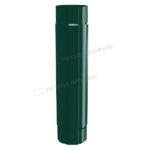 Труба соединительная МЕТАЛЛ ПРОФИЛЬ  PUR D100х1000 Ral 6005