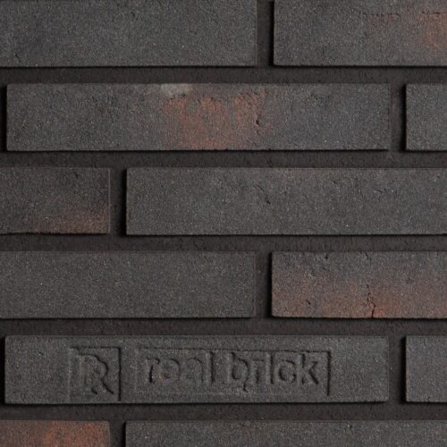Минеральная плитка ручной формовки REAL BRICK Лава Базовый, 0.5 Long 290x50x20 мм