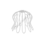 Сетка воронки Паук Aquasystem D100 мм, GreenCoat Pural BT, RR 20 (белый)