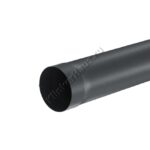 Труба водосточная 1м Aquasystem D100 мм, GreenCoat Pural BT matt, RR 23 (серый)