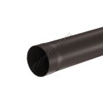Труба водосточная 1м Aquasystem D100 мм, GreenCoat Pural BT matt, RR 32 (коричневый)