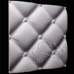Гипсовая 3D панель Air Stone Тунис П03, белая — изображение 2