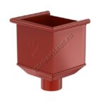 Воронка водосборная Aquasystem D100 мм, GreenCoat Pural BT, RR 29 (красный)