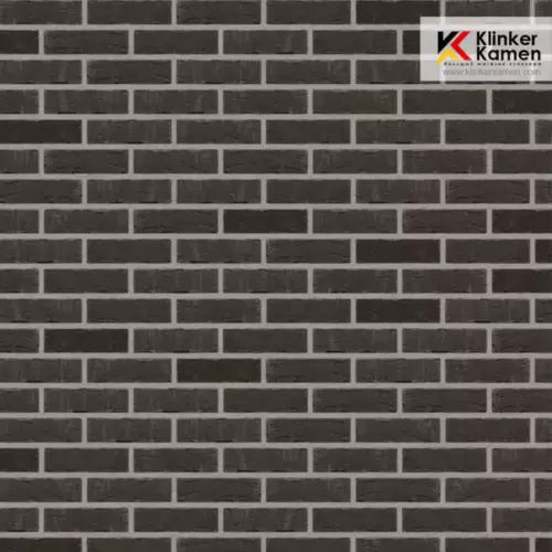 Клинкерная плитка Feldhaus Klinker R855DF14 Geo Nero 240x52x14 мм