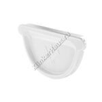 Заглушка Aquasystem D150 мм, GreenCoat Pural BT, RR 20 (белый)