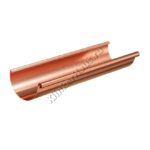 Желоб водосточный 3м Aquasystem D125 мм, Медь