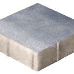 Тротуарная плитка 400x400x80 Колормикс Сильвер